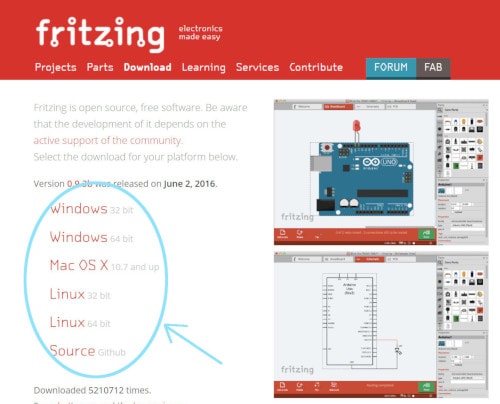 fritzing-download